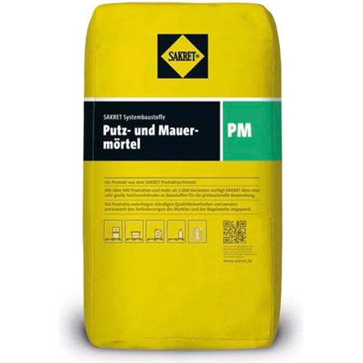 SAKRET Profi Putz/Mauermörtel PM 30 kg
