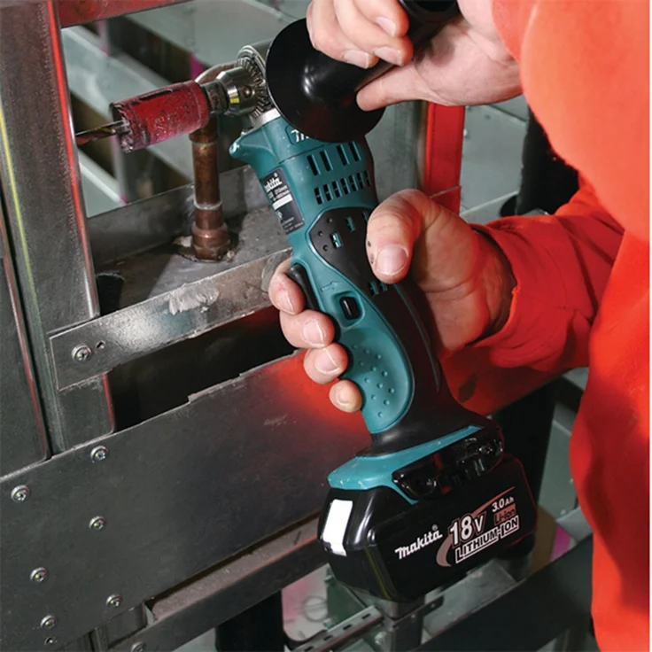 Makita DDA350Z Akku-Winkelbohrmaschine 18,0 V (ohne Akku, ohne Ladegerät) mit ZKBF, 18 V, Schwarz, Blau – Bild 3