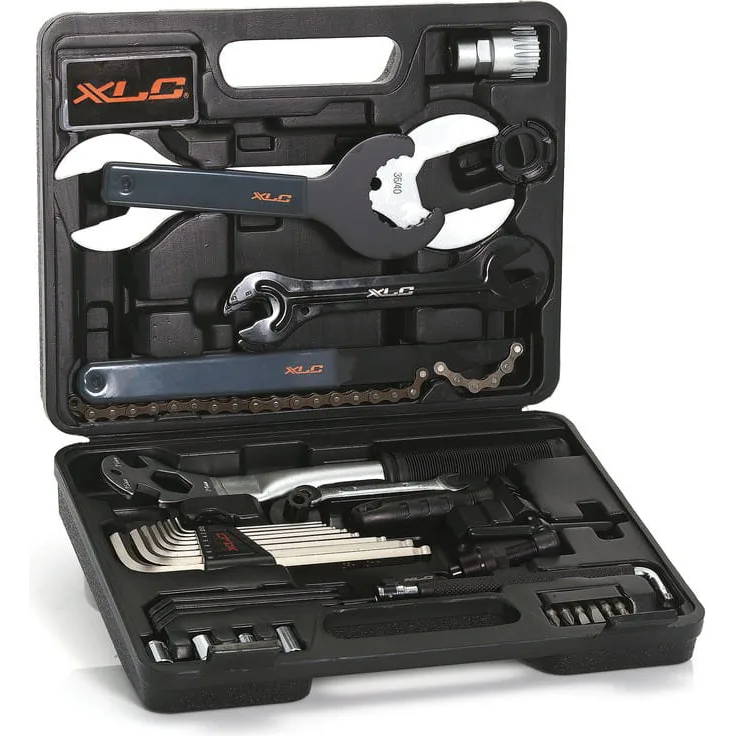 XLC TO-S61 Werkzeugkoffer - 33 tlg - Fahrrad Werkzeugkoffer