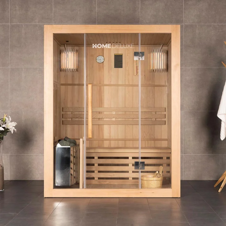HOME DELUXE Traditionelle Sauna SKYLINE - L – Bild 2