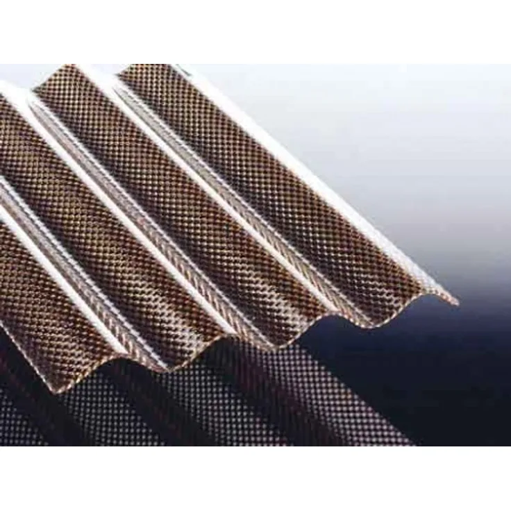 PC Welle Wabe 76-18 Wellplatten TEJEMACRO : 4500mm bronze
