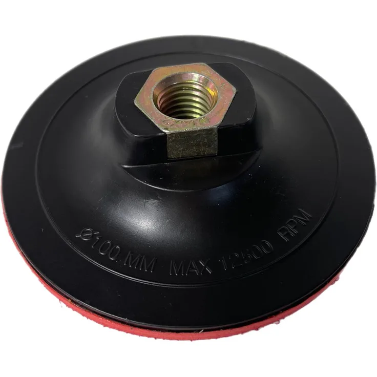 Stützteller Schleiftelle 100mm für Fiberscheiben M14 Bohrmaschine 10x