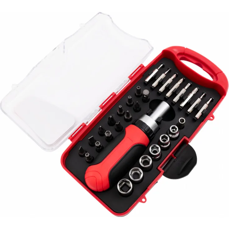 Schraubendreher und Ratschen-Schlüssel Set McPower SM-90030 30-teilig