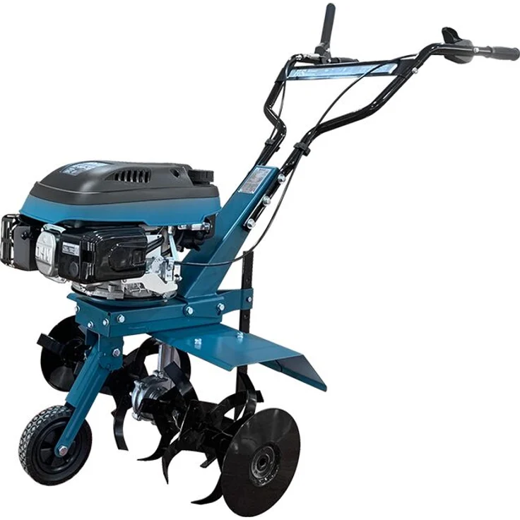 Könner & Söhnen KS 4HP-70 Benzin Bodenhacke mit Riemenantrieb, geschmiedete Säbelfräsen, 70 cm Arbeitsbreite, 7 cm Arbeitstiefe, Motorleistung 4 PS - Preisvergleich – Bild 1