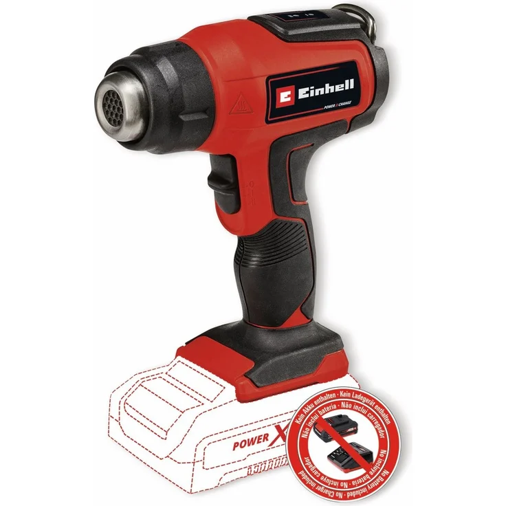 Einhell 18V Akku-Heißluftpistole TE-HA 18 Li Power X-Change PXC | ohne Akku ohne Ladegerät – Bild 1