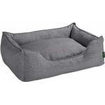 Hunter Hunde-Sofa Boston grau M – 80x60 cm