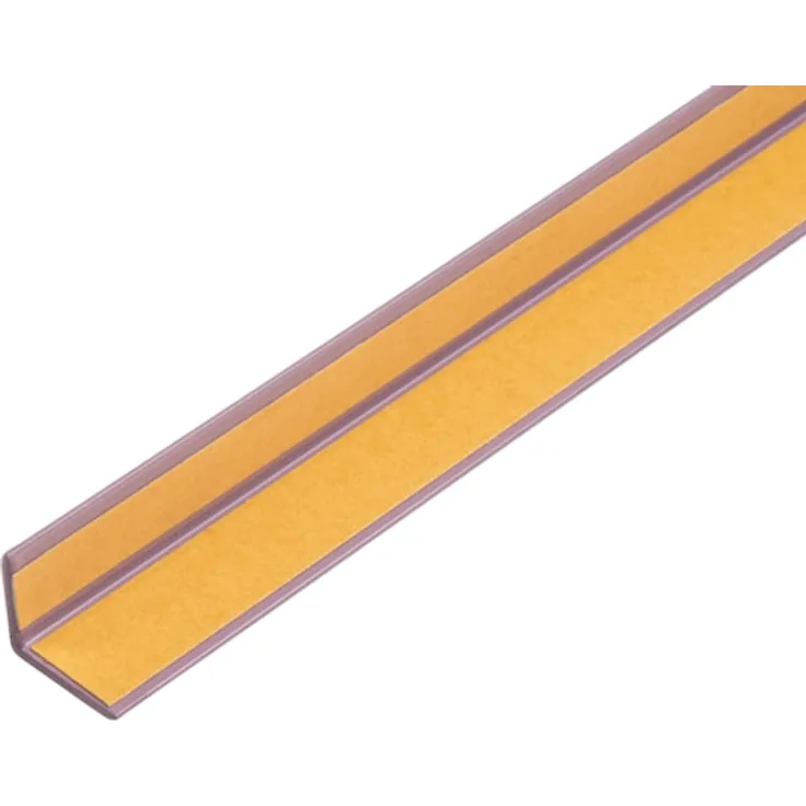 Alberts® Winkelprofil,selbstkleb., Alu,blueberry cream besch.LxBxHxS 2000x14,5x11,5x1,5mm 431860