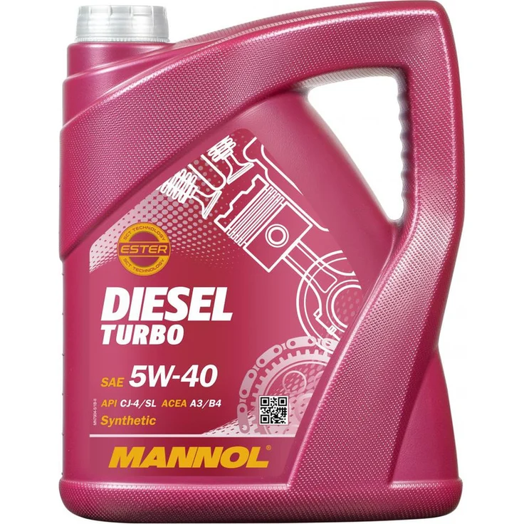 Mannol Motoröl Diesel Turbo 7904, SAE 5W-40, 5 l 7904-5 (Motorenöl) - Preisvergleich – Bild 1