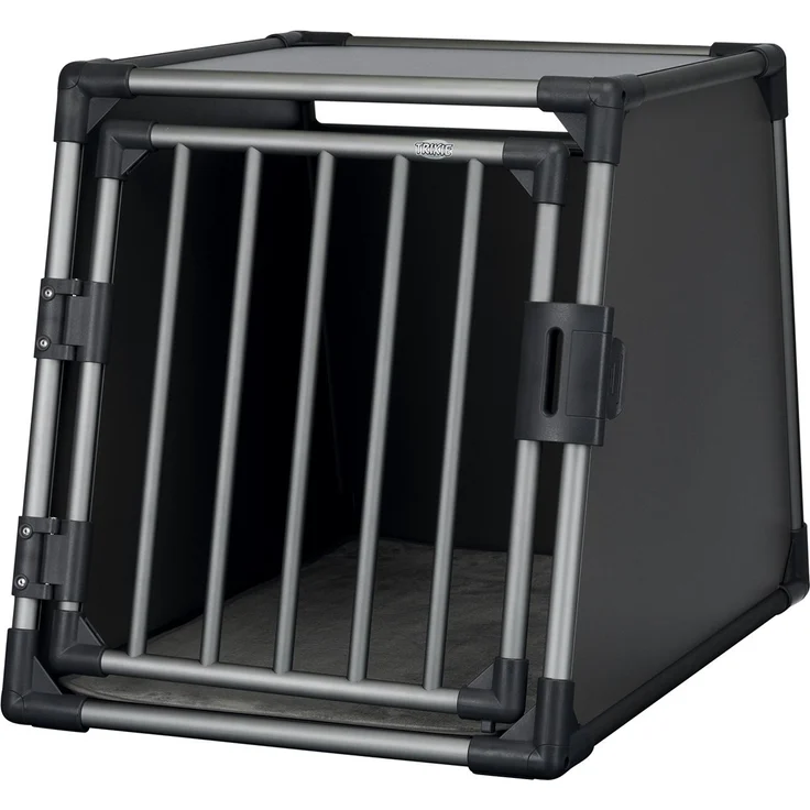 Trixie Transportbox Aluminium graphit Alubox M – Bild 1