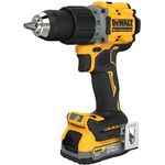 DeWalt Akku-Bohrschrauber DCD800E2T-QW, Leistungsstarker 2-Gang Akku-Schrauber, Bohrmaschine, 18V 1,7 Ah