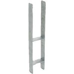 GAH Alberts Pfostenträger H-Form verzinkt 116 mm zum Einbetonieren