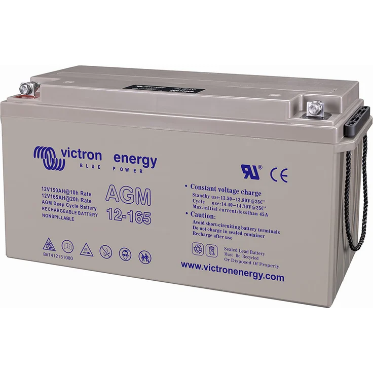 Victron AGM 12V 165Ah Deep Cycle Akku Akkue – Bild 3