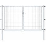 Alberts Doppeltor Flexo mit Zubehör | feuerverzinkt | Breite 200 cm | Höhe 120 cm 
(647834)