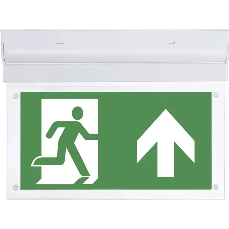B-SAFETY BR599130 LED Fluchtweg-Notbeleuchtung Deckenaufbaumontage Ausgang, Rettungsweg, rechts, links
