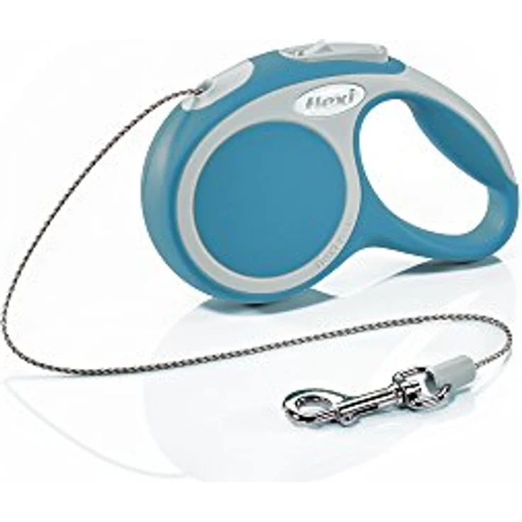 flexi Roll-Leine Vario XS Seil 3 m türkis für Hunde, Katzen und Kleintiere bis max. 8 kg – Bild 1