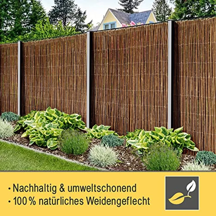 Sol Royal Sichtschutzmatte Weide SolVision W79 90cm, 500cm – Bild 8