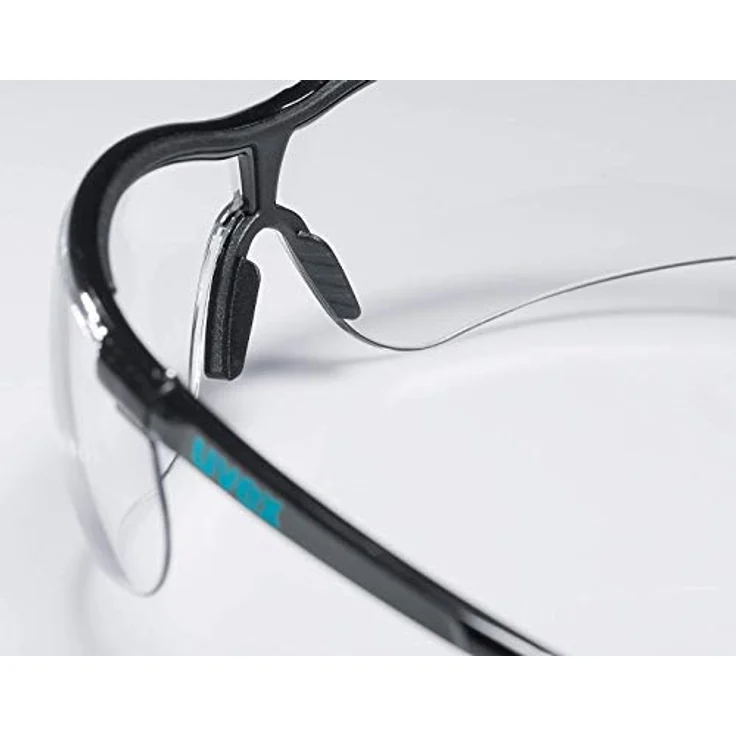 Uvex Sportstyle Schutzbrille - Supravision Extreme -Transparent-Schwarz-Petrol – Bild 5