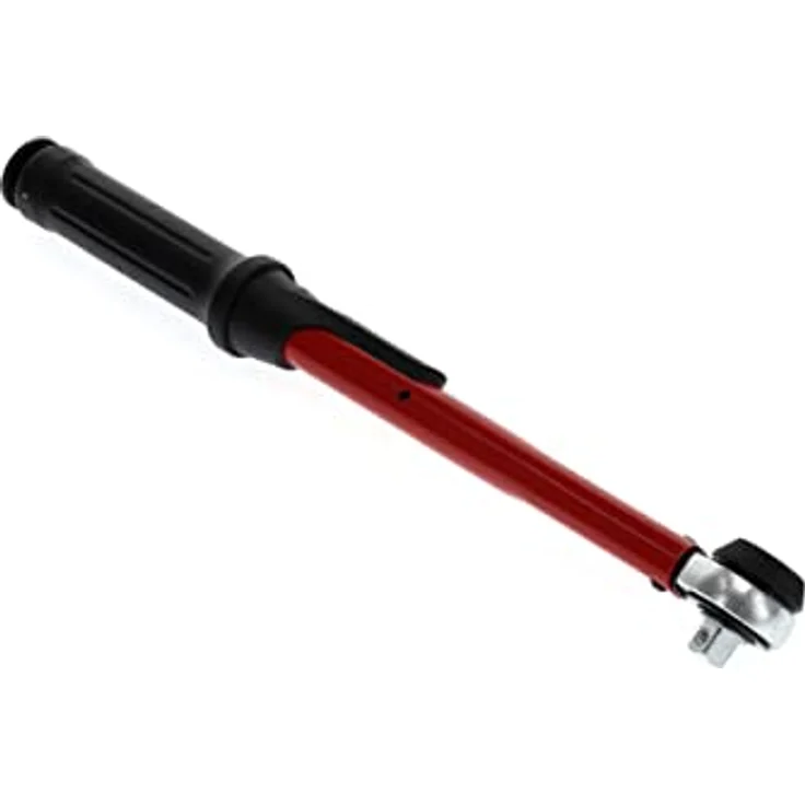 GEDORE red Drehmomentschlüssel für Links- und Rechtsgewinde, 3-8 Zoll, 10-50 Nm, Stahlrohr, Rot-Schwarz – Bild 4