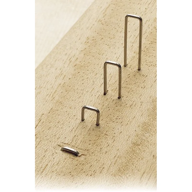 Novus Schmalrückenklammern mit 28 mm Länge, 2000 Klammern vom Typ C4-28, für Profilhölzer, Paneele und Holzfaserplatten – Bild 2