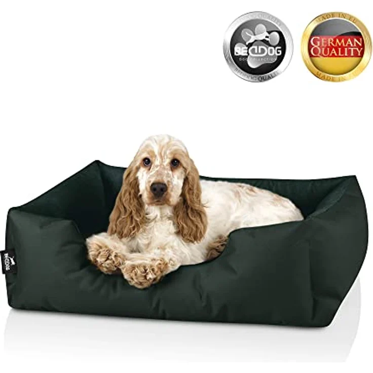 BedDog Hundebett Zara, Hundekissen mit abziehbaren waschbaren Bezug, Hundekorb, Hundesofa, für kleine Hunde, S – Bild 4