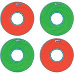 Chuckit! (4 Pack) Zipflight Amphibious Flying 6-Inch Ring Dog Fetch Toy Small