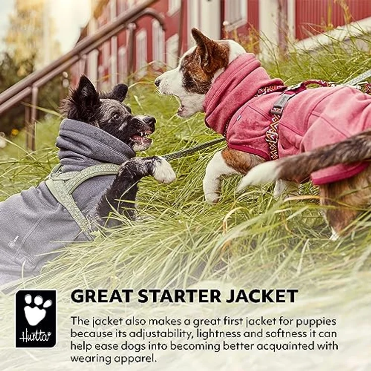 Hurtta Razzle-Dazzle blackberry Gr.55 (M, Hundemantel) – Bild 6
