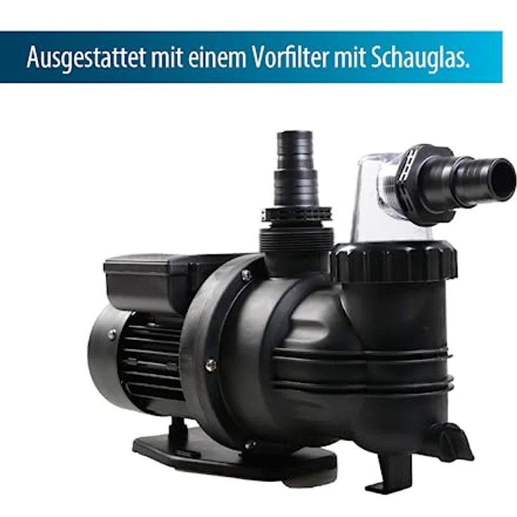 Aqua Forte Schwimmbadpumpe SP-550A, 550 W, 9,5 m³-h – Bild 4