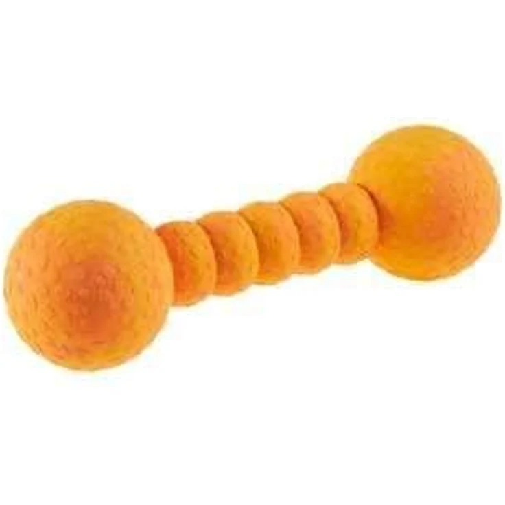 Wolters Cat & Dog Aqua-Fun Gym, Hundespielzeug für Wasseraktivitäten, 23 cm, Farbe: Mango, 100% Naturkautschuk, ideal für große Hunde – Bild 2