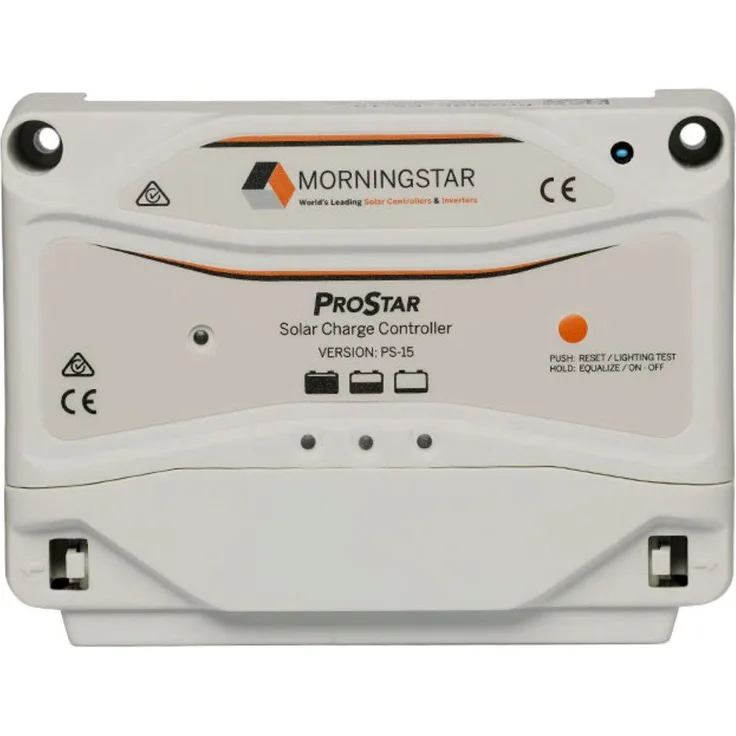 Morningstar Solarladeregler Morningstar ProStar PS-15, PWM-Solarstrom-Laderegler mit netzunabhängigen Funktionen