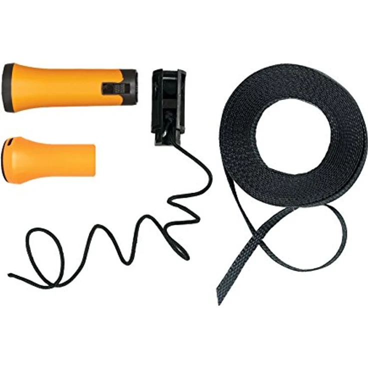 Original Ersatz-Griff und Seil für Fiskars Bypass Teleskop-Schneidgiraffe UPX82, Schwarz-Orange, 1026297 – Bild 2