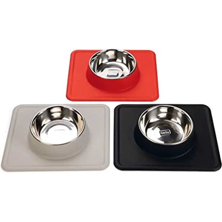 Karlie Silikon INOX Napf Dex 350 ml Weiss – Bild 2