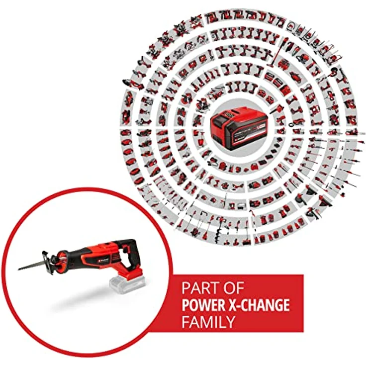 Einhell 18V Akku-Universalsäge Säbelsäge TE-AP 18/28 Li BL Power X-Change PXC | ohne Akku ohne Ladegerät – Bild 2