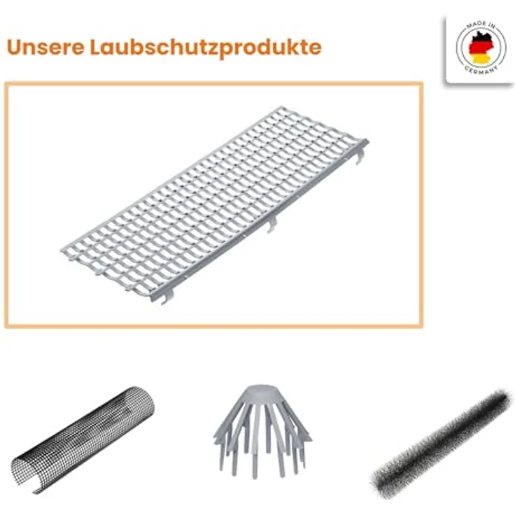 Laubfanggitter B.100-150mm L.1m schwarz PROTEKTOR VE: 30 – Bild 4