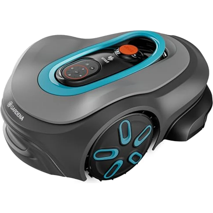 Gardena Mähroboter smart SILENO pro, 600 m², Schnittbreite 16 cm, Induktionsgestützte Navigation, KI-gestützte LONA™ Intelligence, Begrenzungskabel – Bild 1