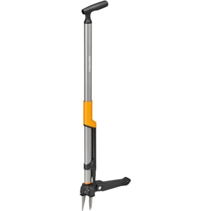 Fiskars Unkrauthacke 1080409 QuikFit™, ergonomischer Unkrautstecher mit rostfreien Edelstahlkrallen und verstärkter Fußplatte – Bild 1