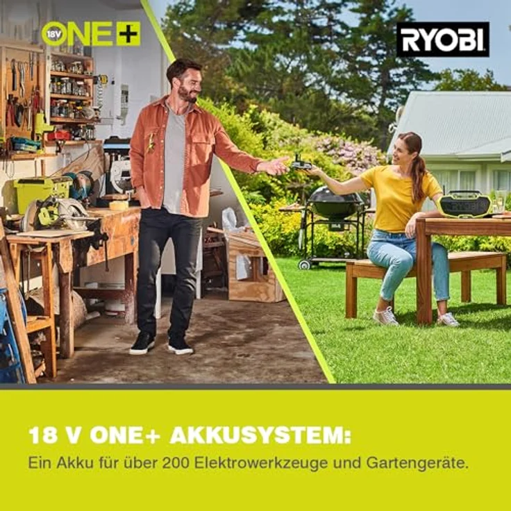 Winkelschleifer Ryobi RYAM18AGB – Bild 5