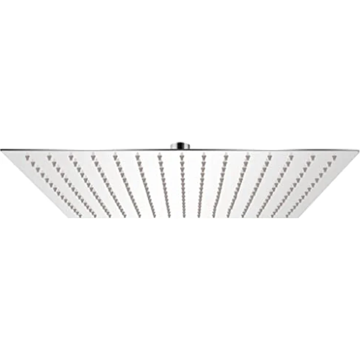 vidaXL Duschkopf 40x40cm Eckig Kopfbrause Regendusche Regenbrause Brausekopf – Bild 1