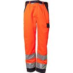 Warnschutz Bundhose orange/marine Größe 52