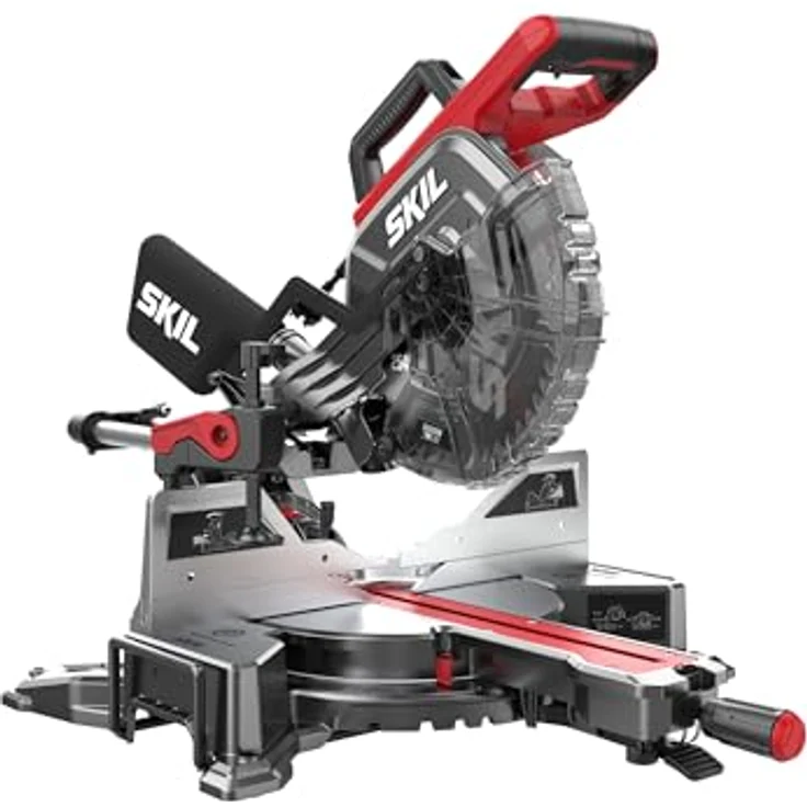 Skil BT1E1321AA Kappsäge + Gehrungssäge, 254mm Ablängsäge mit Zugfunktion, doppelter Fase und Schattenlinie, 2000W – Bild 2