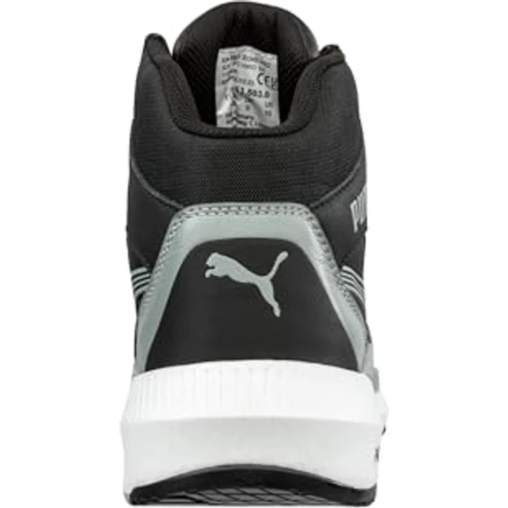 Puma Sicherheitsstiefel Zoom Black Mid S3S ESD FO HRO SR, schwarz, Größe 41 – Bild 4