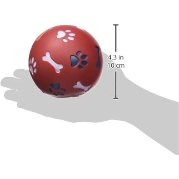 Snackball f. Hunde ø 11cm, rot - Preisvergleich – Bild 4