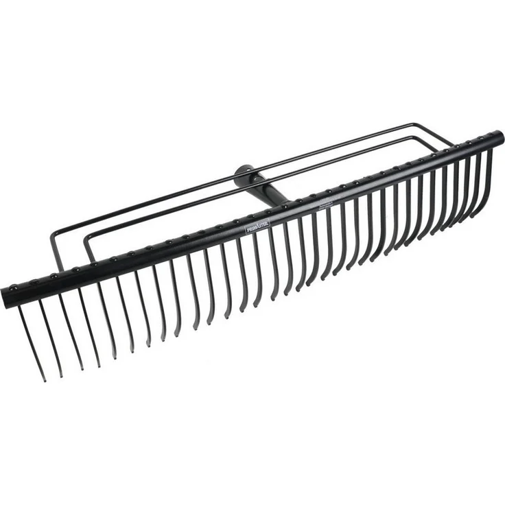 Primaster Rasenrechen 32 Zinken, robustes Stahldesign, 58,5 x 12 cm für effektive Rasenpflege