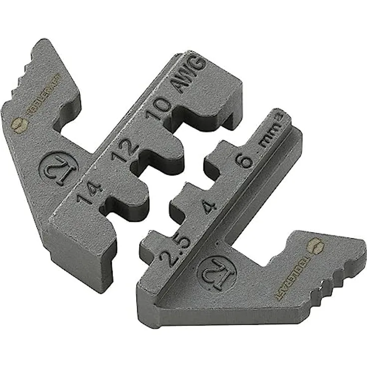 TOOLCRAFT PLE-0I2 Crimpeinsatz Solar-Steckverbinder geeignet für MC4 2.5 bis 6 mm² Passend für Marke (Zangen) TOOLCRAFT