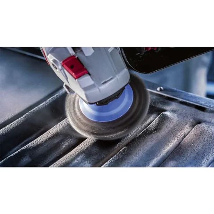 Bosch Professional Kegelbürste, gezopfter Draht, rostfrei, 0,35 mm, 115 mm, 12500 U-min, M 14, 2608622109 – Bild 8