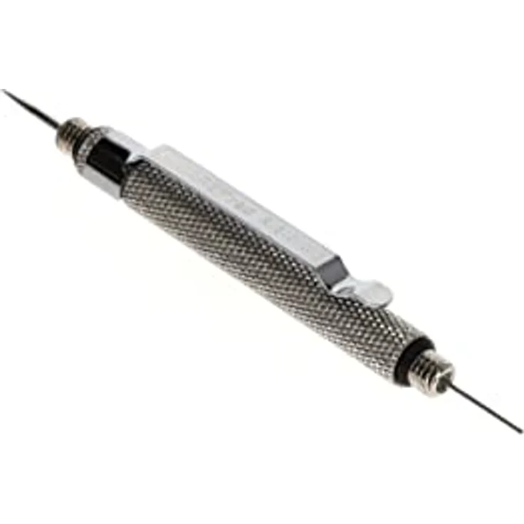 Gedore Schraubendreher R18101000, Servicewerkzeug mit stabiler Einstellspitze und Halteclip, 95 mm Länge aus Aluminium – Bild 2