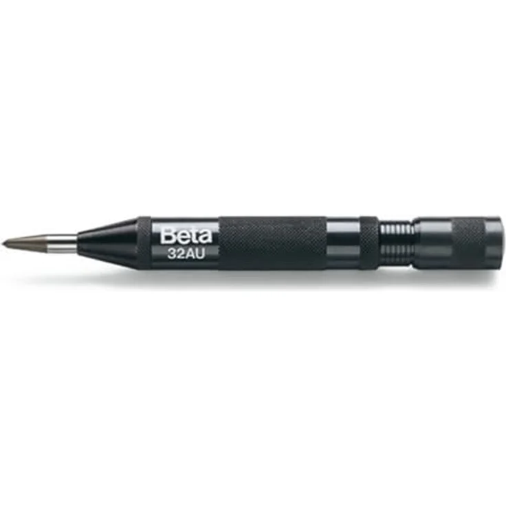 Beta 32AU Automatischer Körner, hochwertiges Werkstattzubehör (Eindrückwerkzeug zum genauen Ansetzen einer Bohrposition, Durchmesser Druckpunkt 3 mm, made in Italy), Chrom – Bild 2