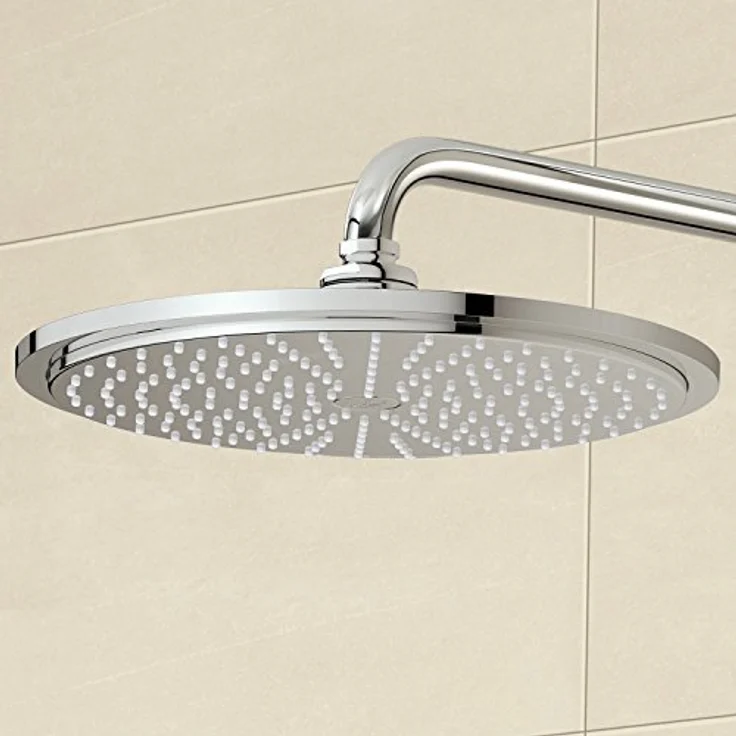 GROHE Rainshower Kopfbrause, 310 mm 27478000 - Wertig und langlebig, Grohe StarLight Chrombeschichtung, chrom – Bild 3