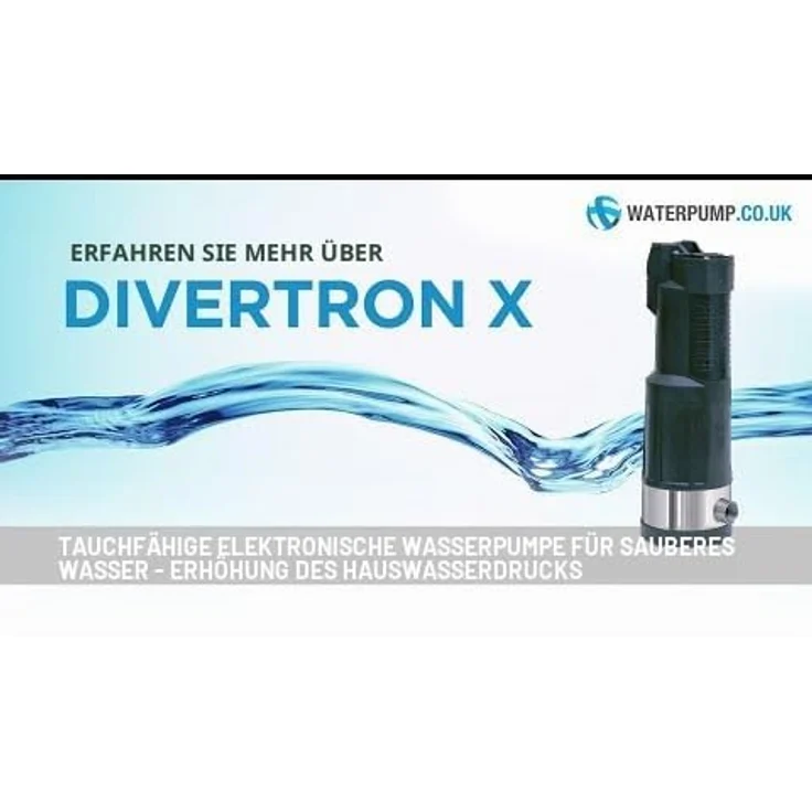 DAB Divertron X 650 M, Geräuscharme Tauchdruckpumpe mit 5.700 L/Std. Förderleistung, 630W und 30 m Förderhöhe – Bild 3