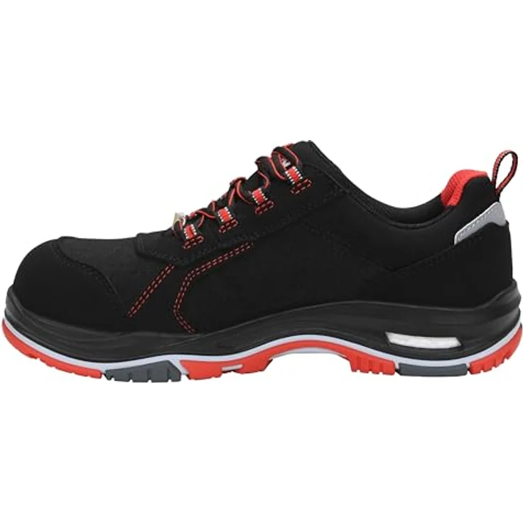 ELTEN IAN XXTP red Low ESD S2 Sicherheitsschuh, hydrophobiertes Mikrofaser/Textil, Zehenschutzkappe, rutschhemmende Zweischichtensohle, Größe 35-49 – Bild 3