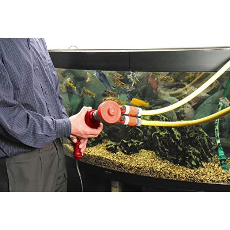 KWB Kombi-Pumpe P60 Bohrmaschinen-Pumpe 3000 l-h, selbstansaugend, Gewinde-Anschluss R 3-4'', f. Schlauch-Adapter 1-2 und 3-4 Zoll, Made in Germany – Bild 3